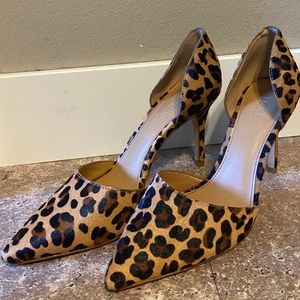 J. Crew Cheetah Heels